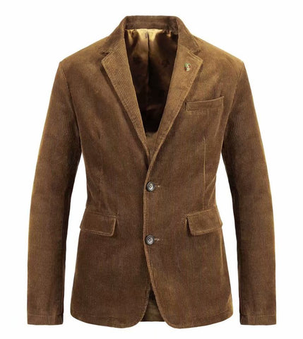 ICPANS Corduroy Men's Casual Blazer Brand Fashion Male  Fit Slim Jacket Coat Men Blazer Terno Masculino Vetement Homme