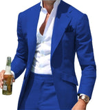 Peak Causal Slim Fit Notched Label Green Mens suit Blazer Formal Business For Wedding Groom Causal （Only Jacket）